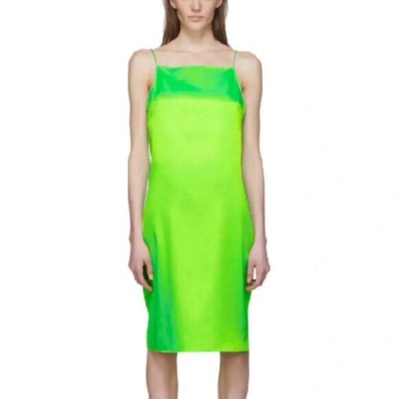 KWAIDAN EDITIONS Y2K Square Neckline Mini Dress 90s 00s - Picture 2 of 8